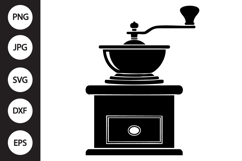 Coffee Grinder SVG Product Image 1