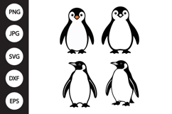 Penguin SVG, Penguin Clipart Product Image 1