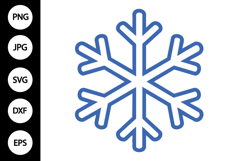 Snowflake SVG Product Image 1