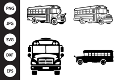 School Bus SVG, School Bus Clipart Product Image 1