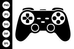 Game Controller Silhouette SVG Product Image 1