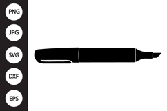 Highlighter Pen SVG Product Image 1