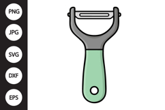 Potato Peeler SVG Product Image 1