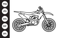 Dirt Bike SVG Product Image 1