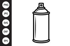 Spray Paint Can SVG Product Image 1