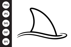 Shark Fin SVG Product Image 1
