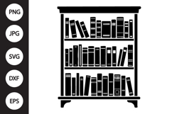 Bookshelf SVG Product Image 1