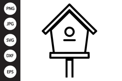 Bird House SVG Product Image 1