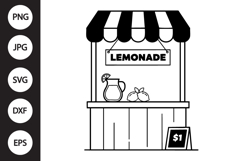 Lemonade Stand SVG Product Image 1