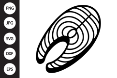 Salmon Fillet SVG Product Image 1