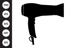 Hair Dryer SVG Product Image 1