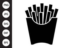 French Fries SVG Product Image 1