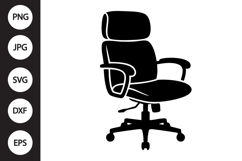 Office Chair SVG Product Image 1