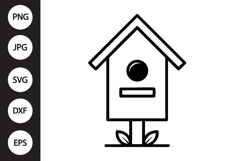 Bird House SVG Product Image 1