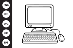 Retro Computer SVG Product Image 1
