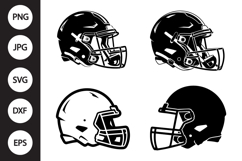 Football Helmet SVG, Football Helmet Clipart Product Image 1