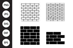 Bricks SVG, Bricks Clipart Product Image 1
