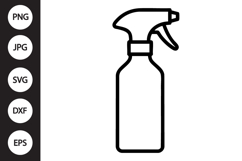 Spray Bottle SVG Product Image 1