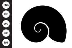 Nautilus Shell SVG Product Image 1