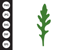 Arugula Leaf SVG Product Image 1