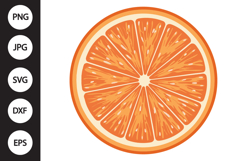 Orange Slice SVG Product Image 1