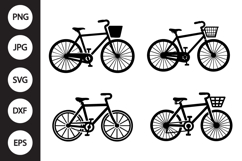 Bicycle SVG, Bicycle Clipart Product Image 1