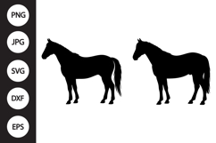 Standing Horse SVG, Standing Horse Clipart Product Image 1