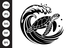 Sea Turtle SVG Product Image 1