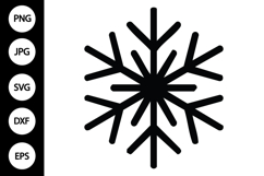 Snowflake SVG Product Image 1