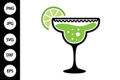 Margarita Glass SVG, Cinco De Mayo SVG Product Image 1