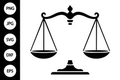 Justice Scales SVG Product Image 1