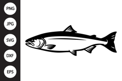 Salmon Fish SVG Product Image 1