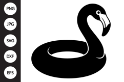 Flamingo Float SVG Product Image 1