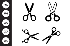 Scissors SVG, Scissors Clipart Product Image 1