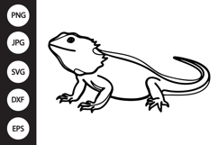 Bearded Dragon SVG Product Image 1
