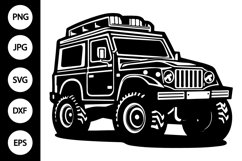 Offroad Vehicle SVG Product Image 1