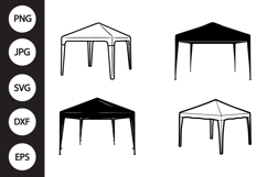 Canopy SVG, Canopy Clipart Product Image 1