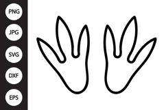 Dinosaur Footprints SVG Product Image 1