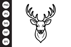 Deer Head SVG Product Image 1