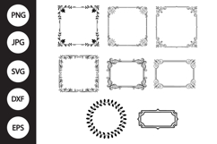 Frame SVG, Frame Clipart Product Image 1