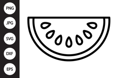 Watermelon SVG Product Image 1