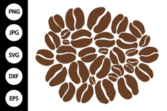 Coffee Bean SVG Product Image 1