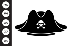 Pirate Hat SVG Product Image 1