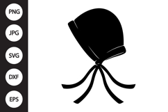 Baby Bonnet SVG Product Image 1
