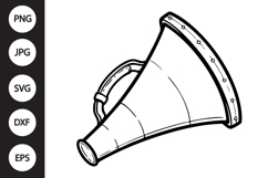 Megaphone SVG Product Image 1