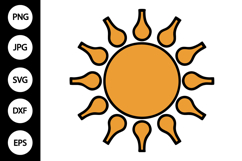 Sun SVG Product Image 1