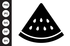 Watermelon Slice SVG Product Image 1