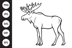 Moose SVG Product Image 1