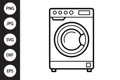 Washing Machine SVG Product Image 1