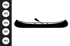 Canoe SVG, Kayak SVG Product Image 1